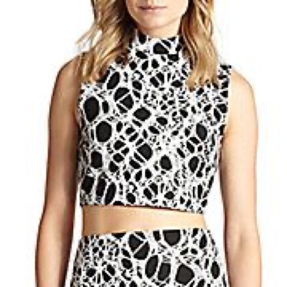 NWT Elizabeth & James Aisling Crop Top - Sz M - Picture 1 of 6